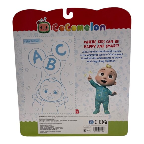 Cocomelon Bathtime Letters and Numbers 9pc Set Age 18 Mo+, New Sealed Box - Picture 3 of 10